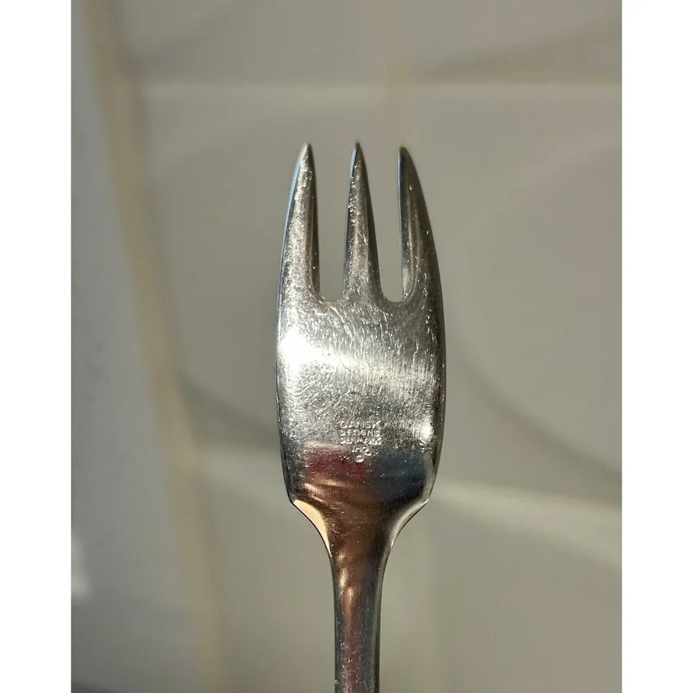 Dansk Designs IHQ Variation V DENMARK Mid Century Modern MCM Salad Fork SET OF 3